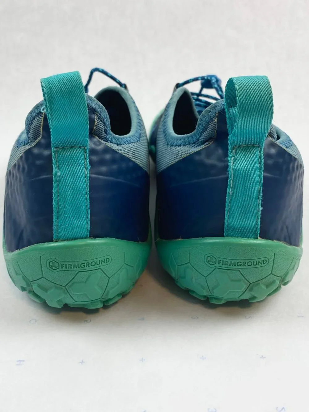 Vivobarefoot Primus Swimrun FG Blue Teal Minimalist Running Shoes Men's US 10